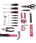145-Piece Home Hand Tools Set With Hammer, Screwdrivers, Wrenches, Scissors, Magnetic Level, Pliers, Tape Measure