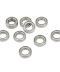 High Performance Steel Shielded RC Ball Bearings Kit For One Tenth And One Eighth Remote Control Cars Ten Pieces Silver