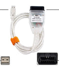 KDCAN OBDII Diagnostic Cable With EDIABAS Switch For INPA K Plus DCAN BMW 2M Long OBD2 Cable High Quality FT232RQ Chip 100