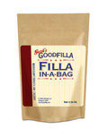 Top Notch Mahogany Wood And Grain Filler Powder That Slaps On Smooth And Dries Rock Solid With Zero Shrinkage For Easy Home Repair Touch Ups That Look Damn Near Brand New in a bag.