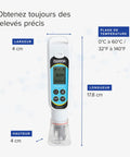 PCTSTestr 50 Waterproof Pocket PH Conductivity TDS Salinity Tester, Pro Grade 50 Series With LCD Display, 3 Point Calibration, All In One On The Go Battery Powered, Field And Lab Ready, Black, 17.8 cm tester