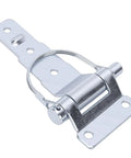 Detachable D Type Gate Hinges For Dump Trucks And Trailers Zinc Plated Steel Weld On Heavy Duty Door Hinge With Greaseable Pin