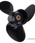 Suzuki 14 Inch Diameter 19 Pitch Aluminum Outboard Propeller, 3-Blade Right-Hand RH, black, OEM 58100-90J11-019 Replacement