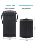 Three In One Ceiling Fan Remote Kit for AC Motors, Wireless Control, comparison of standard and super small receiver sizes.