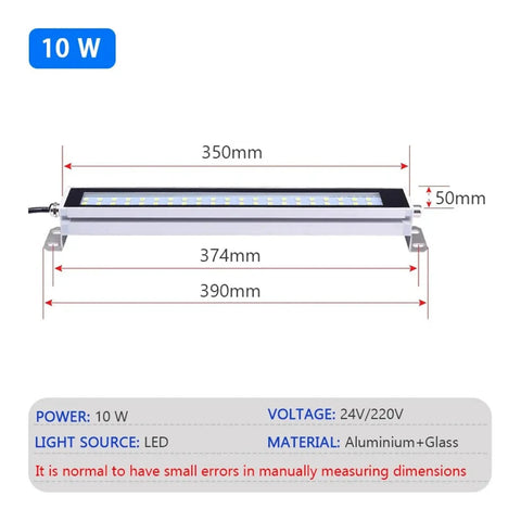 Industrial Lathe Work Light For Workshop, IP67 Waterproof, Oil Proof, Explosion-Proof Lamp, 35cm Aluminum Alloy Housing