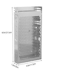 Rugged Industrial Grade Switching Power Supply Enclosure With High Temp Resistance Aluminum Housing For Harsh Environments Easy Install Power Converter Box, 8.5in x 4.5in