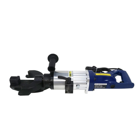 Heavy Duty Portable Rebar Bender With Swift Hydraulic Stirrup Bending Halves Steel Bar Labor Time 16Mm Bend Range side angle view.