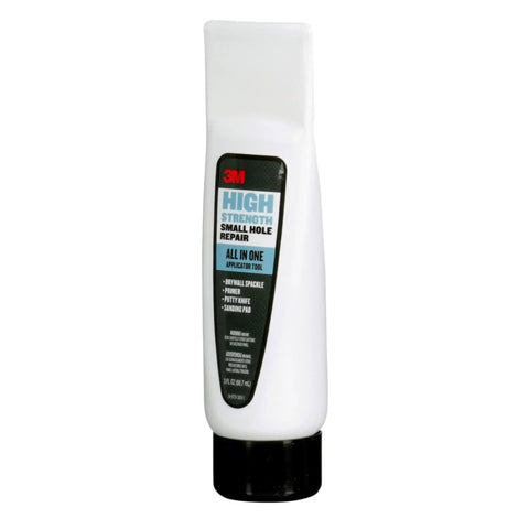 All In One Wall Repair Kit With Putty Knife Spackle And Sanding Pad For Quick Fix Of Nail Holes And Small Dings Up To 3 Inches And Primer Enhanced Spackling For Great Hiding Power And 3x Faster Patching tube front view