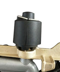 Heavy Duty 360 Degree Adjustable Irrigation Spray Gun with 1.5 Inch Interface in zinc alloy, close-up of sprinkler head