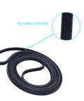 Close-up of belt from Drum Roller Kit With Idler Pulley And Belt For Dryer Repair Fits Series 70 80 90 500 600 Models And Whirlpool WED4815EW1.