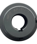 2 Inch Cast Iron V Belt Pulley, 1 Groove, Three Quarter Inch Bore, Fixed Bore, For A, 3L And 4L Belts, Heavy Duty, Static Balanced