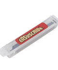 Top Shelf 2H Graphite Lead Refills For Tough Drafting And Crisp Blueprint Scribing One Thirty Second Inch Diameter Smooth Action Mechanical Pencil Replacement Pack Of Ten in clear case.