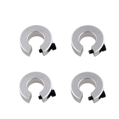 Four retaining rings from Linear Rail Kit SBR20 300mm Two Piece Fully Supported Rails With Four SBR20UU Blocks