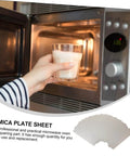 Microwave Mica Sheet Cover Set 6 Pcs Heat Insulation Waveguide Pad Crisper Cover For Oven Replacement Parts Easy Quick Fix