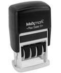 Heavy Duty Self Inking Office Date Stamp Rolling Smooth As Butter With Long Lasting Twelve Year Replacement Band Printing Crisp Blue Received Phrase And Sharp Red Dates For Zero Stress Paperwork Flow All Day Long, black plastic design