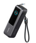 Legit Powerhouse 25000mAh Laptop Power Bank With Triple 100W Usbc Ports And 165W Total Output, sleek design with LCD display.