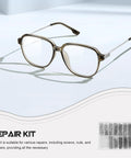 Heavy Duty Stainless Steel Eyeglass Repair Screws Kit With Slick Magnetic Screwdriver And 1000 Piece Legit Watch Hardware Set For Quick Fixes And Portable Everyday Carry with eyeglasses and hardware.
