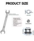 Product size chart for 428 Chain Front Engine Sprocket 18T 17mm Width For 50cc 70cc 110cc 125cc 140cc 160cc Honda TaoTao Roketa Coolster.