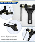 Chain breaker tool from Rugged Heavy Duty 415H Chain That Packs A Punch For Motorized Bikes