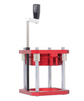 Router Lift Base For Woodworking Tables Pro Grade Aluminum Alloy And Stainless Steel 4 Jaw Clamp No Sweat Install Heavy Duty Lifting System Fits 64 To 65mm Routers And Edge Trimmers, red aluminum base with handle