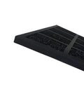 Side angle of Activated Carbon Pre Filter Replacement for Sharp Plasmacluster Air Purifier FP A60UW and FP A80UW showing texture.