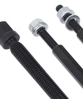 Awesome 13 Piece Embedded Bearing Removal Tool Kit For ISO Bearings 6004 And 6302 Made Of Heavy Metal Will Not Break When Popping Stuck Bearings Easy To Use For Pros Who Need A Solid Set To Fix Garage Stuff Fast. 13-piece steel bearing puller bolts