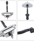 Door Hinges Kit For Corolla Matrix Prius 2003 2009 Car Door Check Strap Hinge Stopper Left Right Heavy Duty Metal ABS Construction