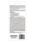Back label of White Appliance Touch-Up Paint Brush-On Acrylic Lacquer for Stoves, Refrigerators, and Laundry Appliances, High-Gloss Finish, Quick-Dry Chip Repair Kit in 0.6 oz Bottle.