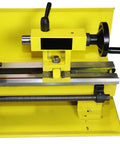 Heavy Duty 7 X 14 Precision Benchtop Mini Milling Lathe With Smooth Variable Speed Up To 2500 RPM And Digital Readout close-up of controls and components