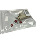 Three Way T Hose Connector For Coffee Machines And Home Kitchen, Fluid Line Connector With Three Seals And Clamps in packaging