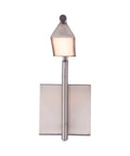 Bedside Display Light With Rotating Arm, No Fuss Dimmable Fingertip Touch Switch, Wall Mount Headboard Lamp In Brushed Nickel