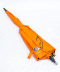 Folded 60 Inch Fire Rated Umbrella With Magnetic Base Kit HD Clamp For Rooftop Work NFPA 701 Fabric
