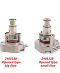 Diesel Engine Fuel Pump Electric Actuator For Generator Parts NT855 Piezo Linear Actuator Replacement showing two types
