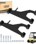 Delta A Plate Front Suspension A Arm Kit For Club Car DS 1993 Up Gas And Electric with mounting hardware and golf cart