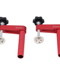Two Pack Adjustable Bench Dog Clamp 19mm Aluminum Alloy Delivers 600lb Clamping Power for Woodworking Bench Hole Clamp