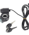 Portable Throttle Voltmeter For Electric Bikes And Scooters, Digital Voltage Display From 12V To 99V, Locking Mount