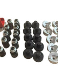 Fixturing Kit For Portable Five Eighth Inch Holes Welding Table With Magnetic Torch Holder, V Blocks Displayed
