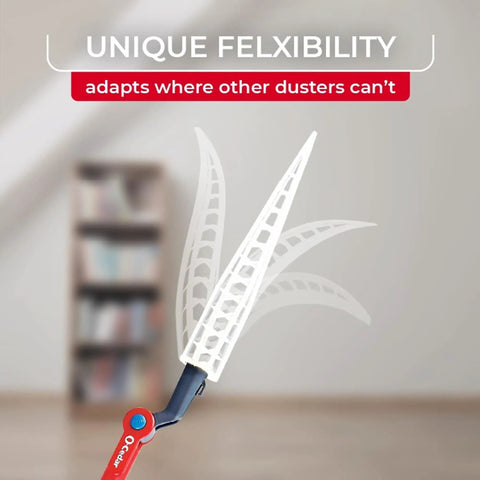 Heavy Duty Dusting Kit With Extendable 3 Ft Handle And Stay On Duster Hook Includes 3 Disposable Refills Traps 3X More Dust Than Feather Dusters Pro Grade Flexible Cleaning Fibers For Home Or Garage Cleanups with flexible head