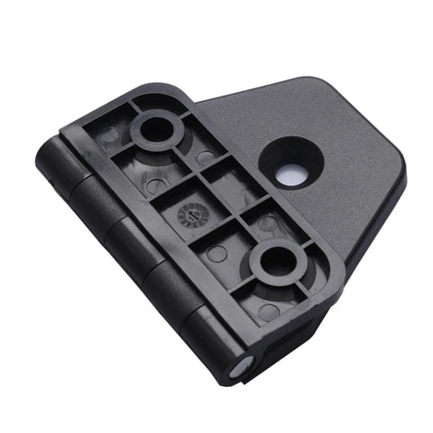 Beefy Heavy Duty Cabinet Door Hinge Kit For Distribution Cabinet PS Switch Control Box Hardware Part Replacement in black metal