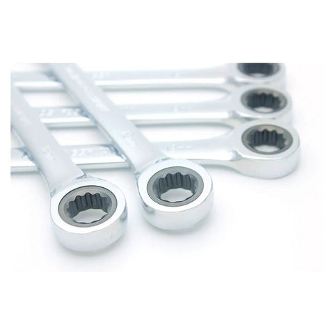 Ratchet Spanner Set 19mm Gear Wrench Tools With Anti Rust Finish Easy Grip Combination Wrenches For Tight Spaces