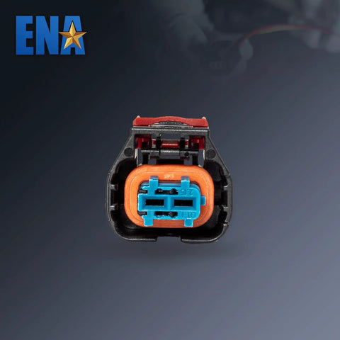 2 Way Multi Purpose Connector Pigtail Replacement Plug And Play For PT2723 13581091 A C And Heater Control Switch Connector Compatible With Chevrolet Cruze Limited 2013 2014 2015 2016, front view
