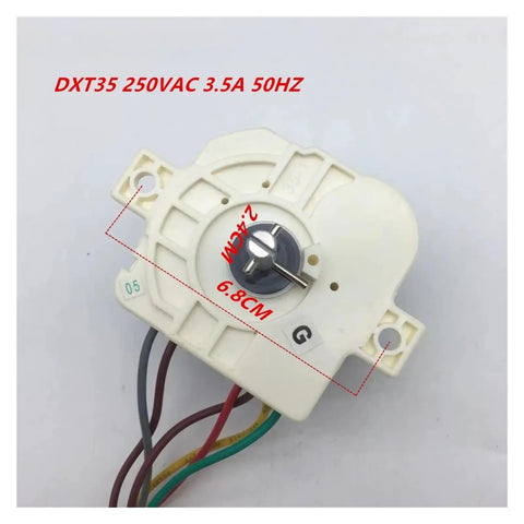 6 Wire Flat Washing Machine Timer Switch Control, 35 Minute Cycle Dial Replacement Part, Durable DIY Repair Upgrade For Standard Laundry Appliances. Fits Most Models Easily, Long Lasting Component To Keep Your Washer Running Smooth In Style. High Quality