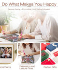 Adults using Angel Girl Diamond Art Kit For Adults 5D Diamond Painting Round Full Drill Gem Art Craft Set 12x12 Inch for mindfulness