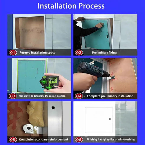 Hella Sturdy Aluminum Flush Access Panel For Drywall Ceiling And Crawlspace Plumbing Cover installation process guide