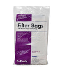 3-pack Kirby filter bags for G4 G5 G6 vacuums with Micron Magic technology in clear packaging