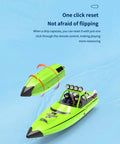 High Speed 2.4 Ghz Electric Turbojet Remote Controlled Racing Boat With Led Lights Hits Killer Speeds Up To Thirty Km Per Hour