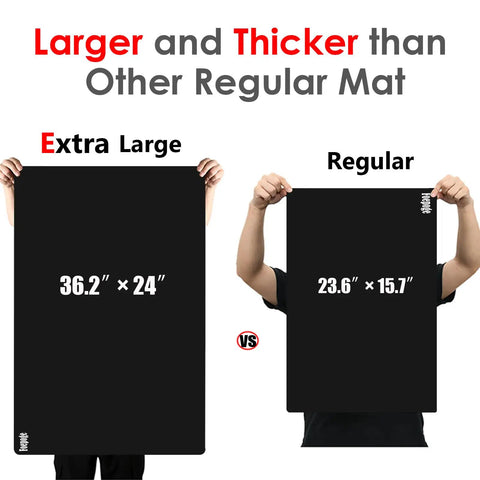 Extra Large Silicone Craft Mat For Resin Art Non Stick Workspace 36 By 24 Inches Extra Thick Painting Surface Waterproof Table Grab This Sweet Game Changer Pad For Glue And Paint Projects