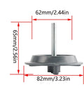 Gray Spare Tire Hold Down Bolt Retainer Clamp Screw For Kia Forte Cerato Koup Optima Magentis Soul Direct Fit Replacement