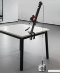 Table Mount Arm Wrestling Wrist Trainer With Adjustable Pulley System for Arm Strength and Grip Training on table