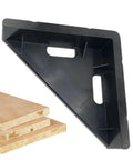 Heavy Duty Table Saw Crosscut Sled With Bevel Sliding Plate on stacked plywood for accurate woodworking cuts.